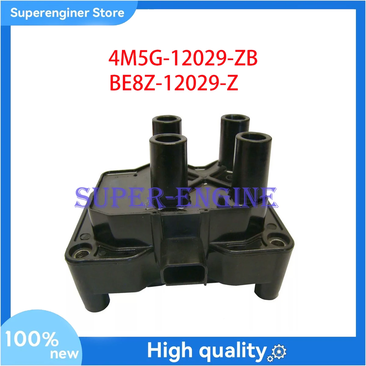 

4M5G12029ZB,BE8Z12029Z Brand New Ignition Coil for Ford Fiesta 2011 - 2012