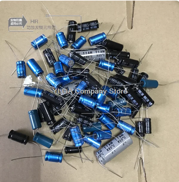 

Совершенно новый неполярный аудиоусилитель, связанный делитель частоты, пакет компонентов электролитического конденсатора «сделай сам», вес 500 г