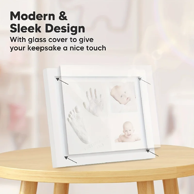 Baby Hand and Footprint Keepsake Photo Frame Kit 5