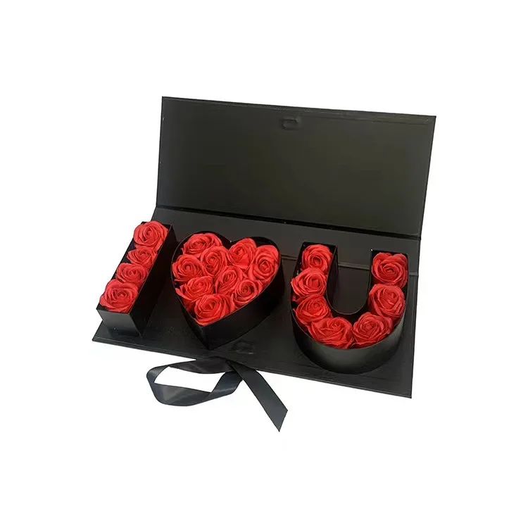 Fillable Letters Candy Letter Shaped Box Wedding Backdrop DIY Craft Bridesmaid For Valentines Empty Flower Gift Box Party Decor