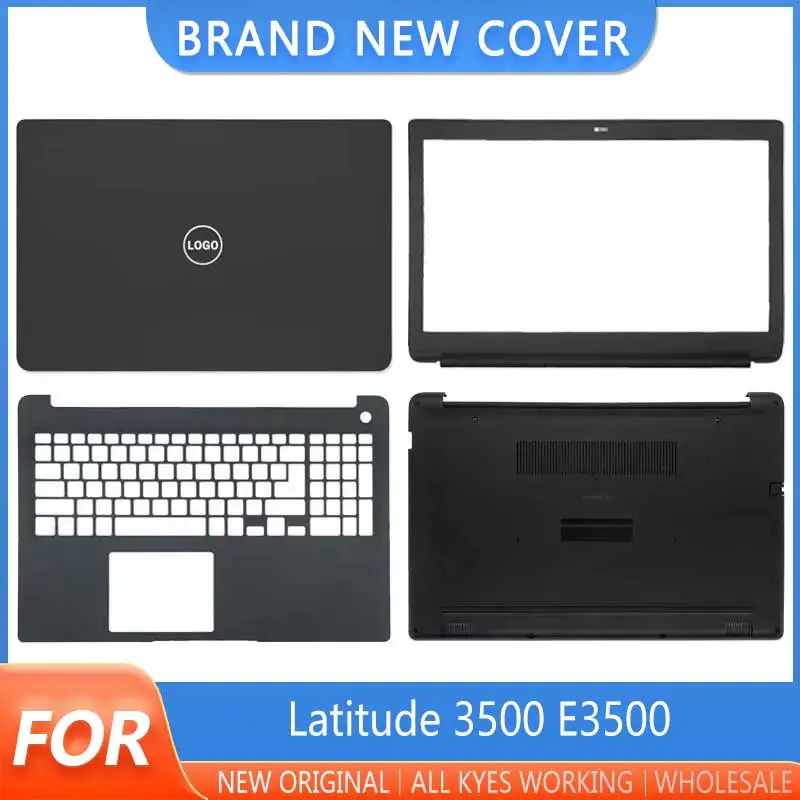 

Новинка для ноутбука Dell Latitude 3500 E3500, задняя крышка ЖК-дисплея, передняя рамка, верхняя подставка для рук, Нижняя основа, искусственные петли