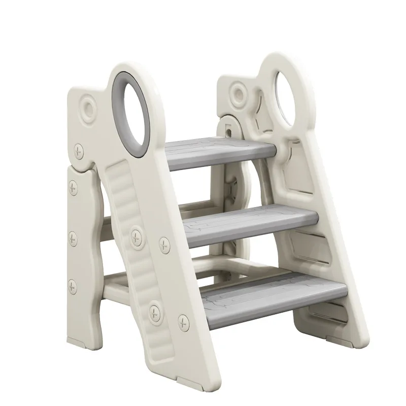 Folding Step Stool Mini Ladder Toddler Bathroom Sink Foot Stool Portable Non Slip Height Boost Home Scaffolding