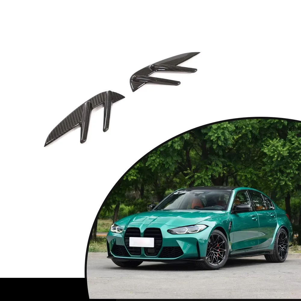 

Pre-preg Dry Carbon Fiber Side Vent Trims forBMW G80 M3 Competition Sedan 4 Door 2021-2022