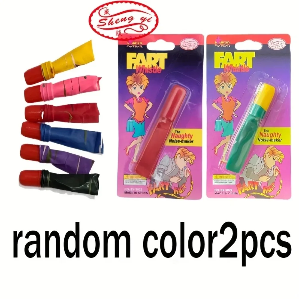 

2PCS Funny Prank Gag Toy. Fart Whistle. April Fools' Fart Sound Prank. Fart Whistle. Halloween, Christmas Funny Whistle