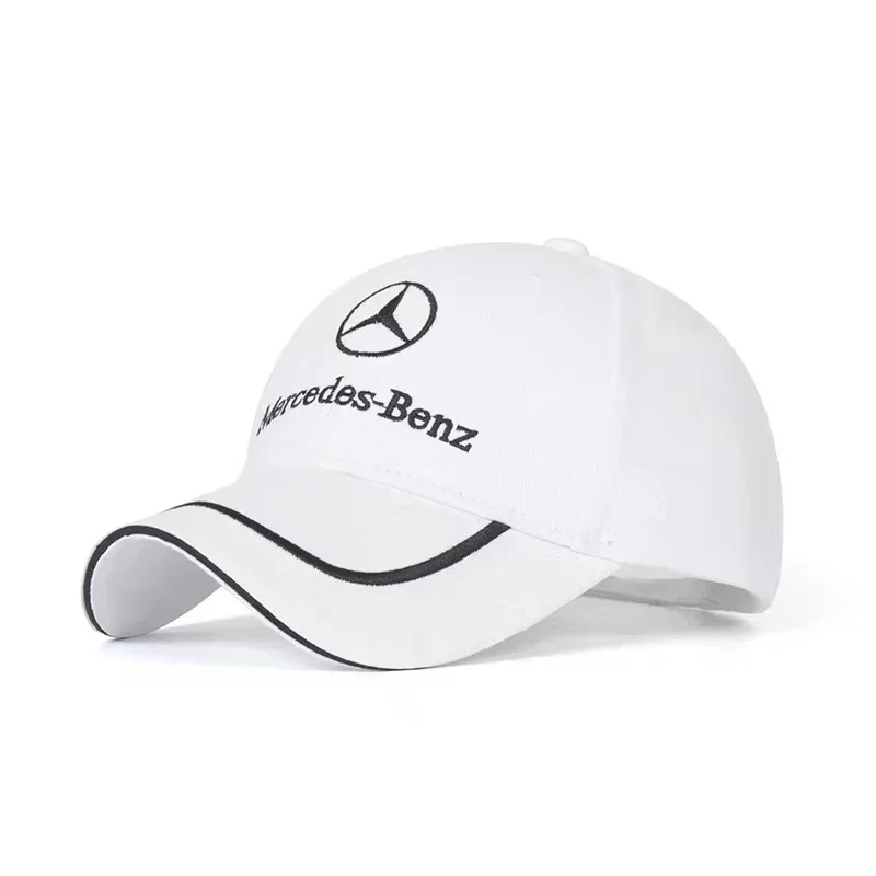 Outdoor baseball cap Outdoor Summer sports cap Embroidered Men's and Women's Logo Car Cap Mercedes Benz AMG W212 W204 W211W168 W