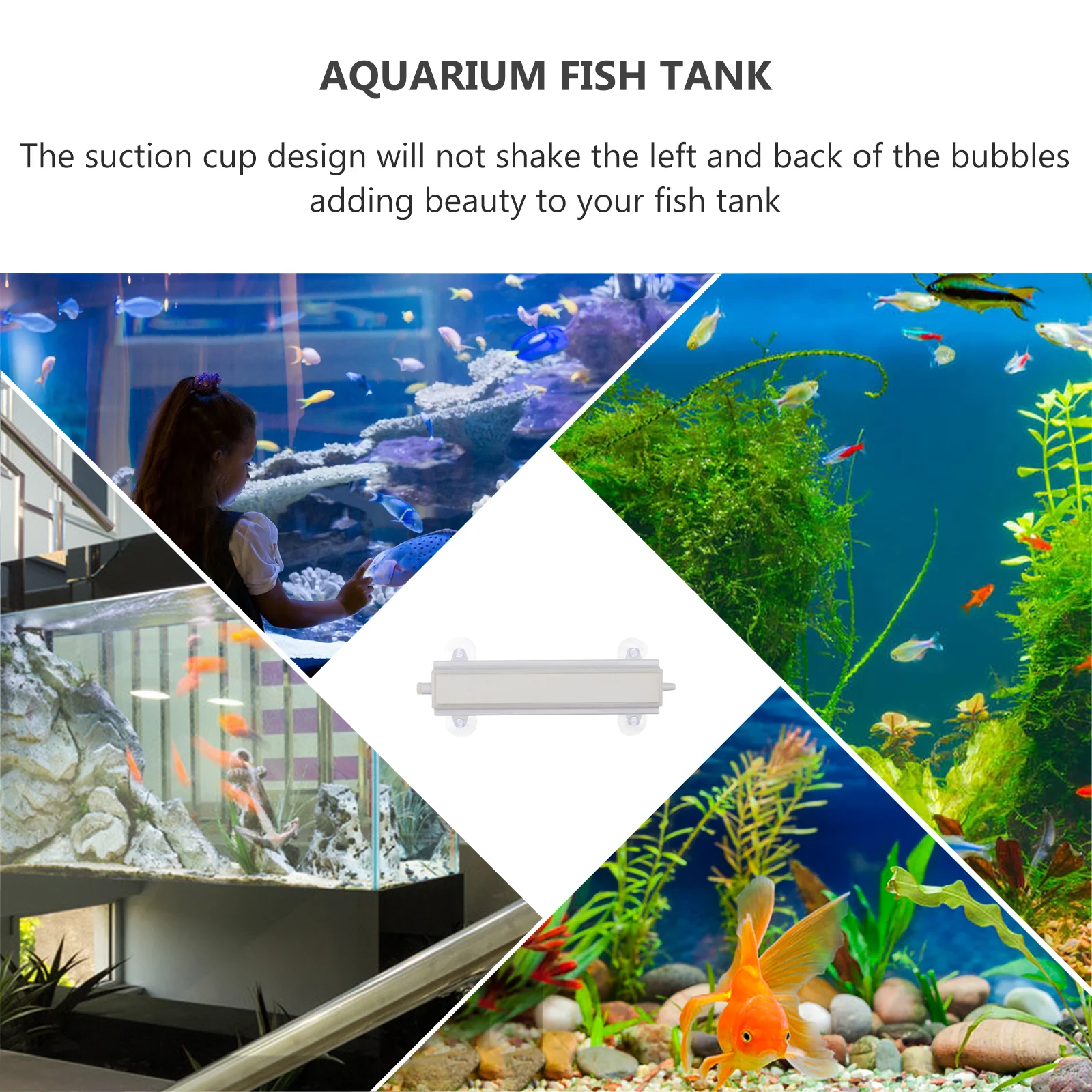 

Bubble Tray Diffuser Oxygenation Stone Strip Air Bubbler Aquarium Fish Tank Pet Supply Underwater Tube Even Disperse Excellent