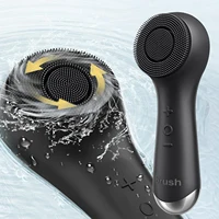 Cepillo Limpiador Facial de Silicona – Rotación 360° y Vibración