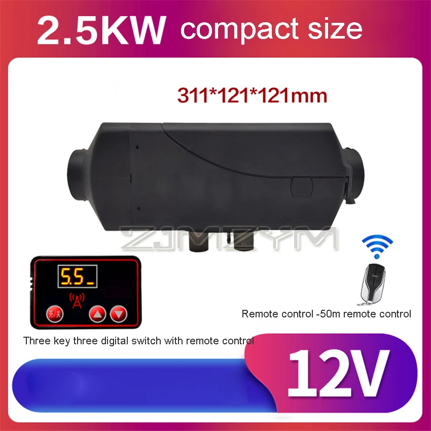 

12V 24V Parking Heater Diesel Heater 220V Household And Commercial Heater Aluminum Alloy