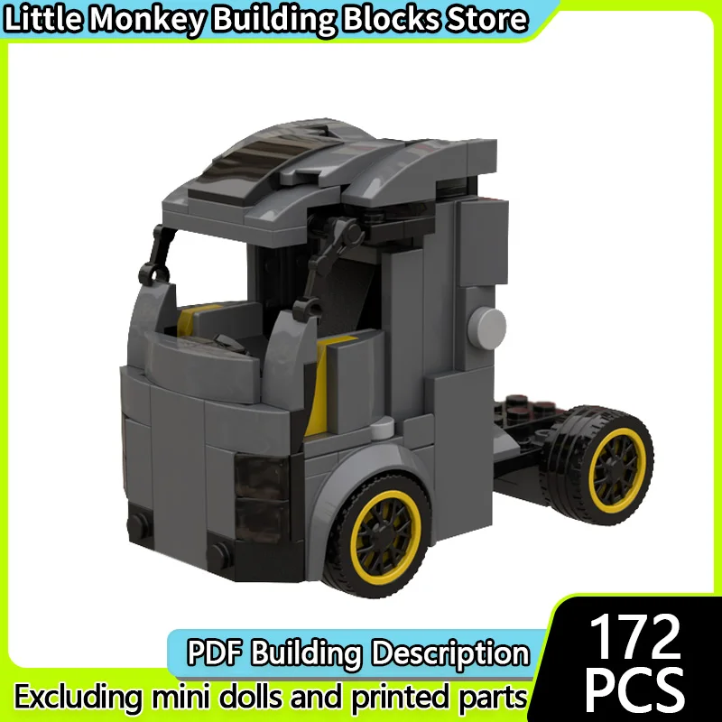 

Speed Racing Car Model MOC Building Bricks Classic Transport Car Modular Technology Children Holiday Gifts Assemble Toys Suit