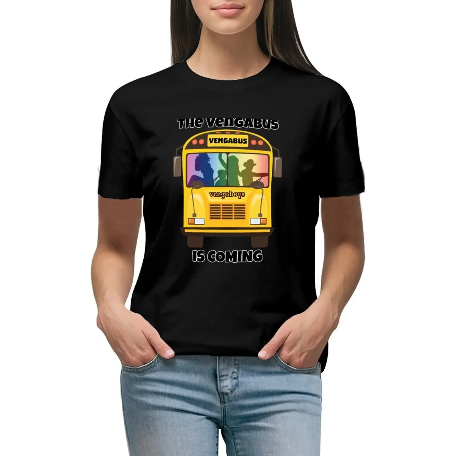 

The Vengabus Is Coming T-Shirt sweat Aesthetic clothing sublime funnys ariat shirts for Women