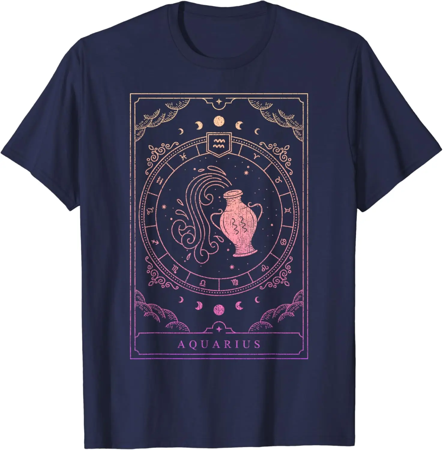 Aquarius Birthday Women Girl Zodiac Sign Aquarius T-Shirt