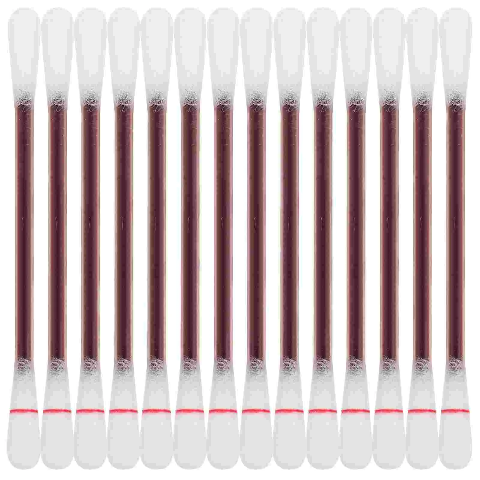 50pcs Iodine Cotton Swabs Portable Medical Grade Wound Cleaning for Adults Children Outdoor First Aid