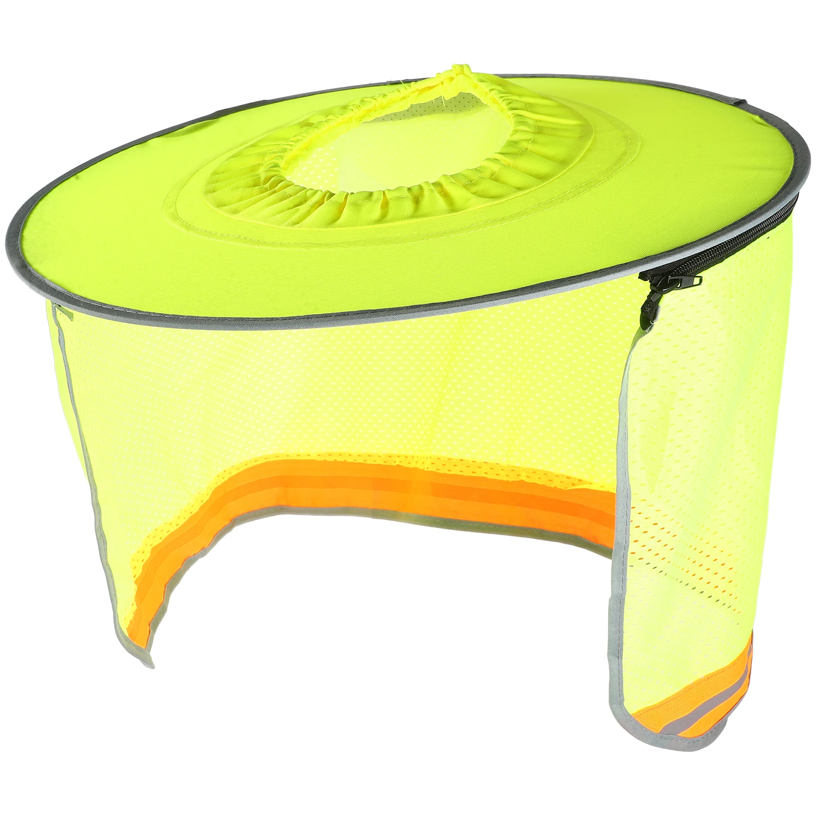 

Sun Hat Safety Bright Yellow Hard Hat Visor Sunproof Brim UV Protecting Breathable Design Construction Outdoor
