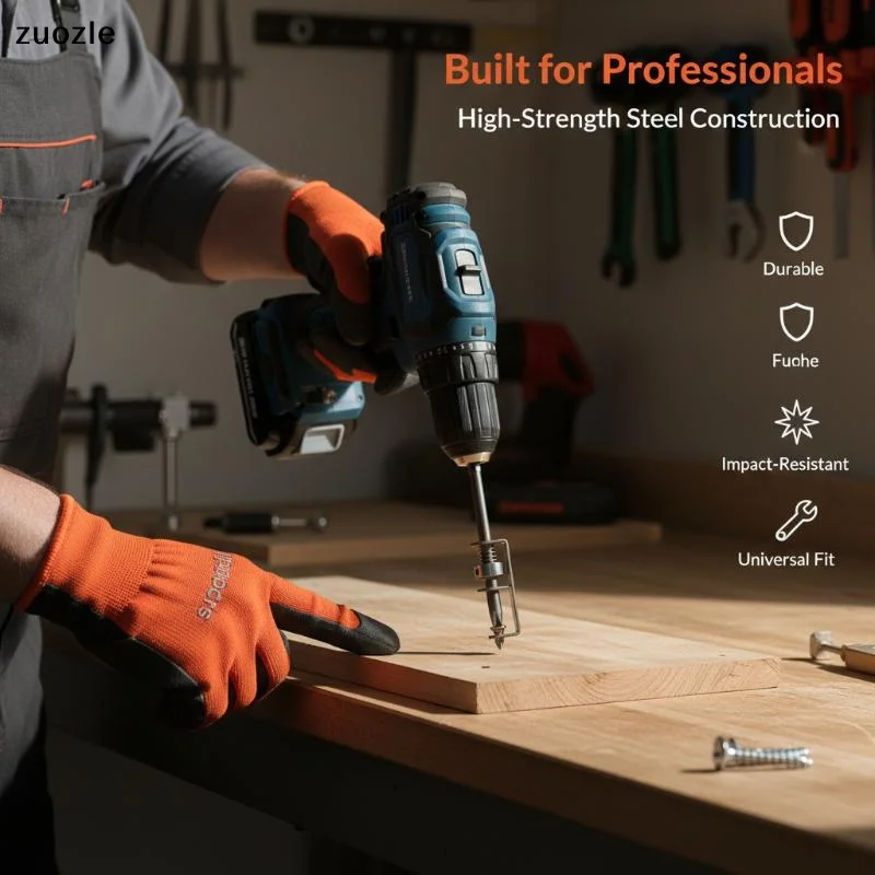 Spring-Loaded Screw Holder Drill Bit - Anti-Drop Screwdriver Bit Fixing Clamp For PH2 T20 T25, Electric Drills Tool Accessories