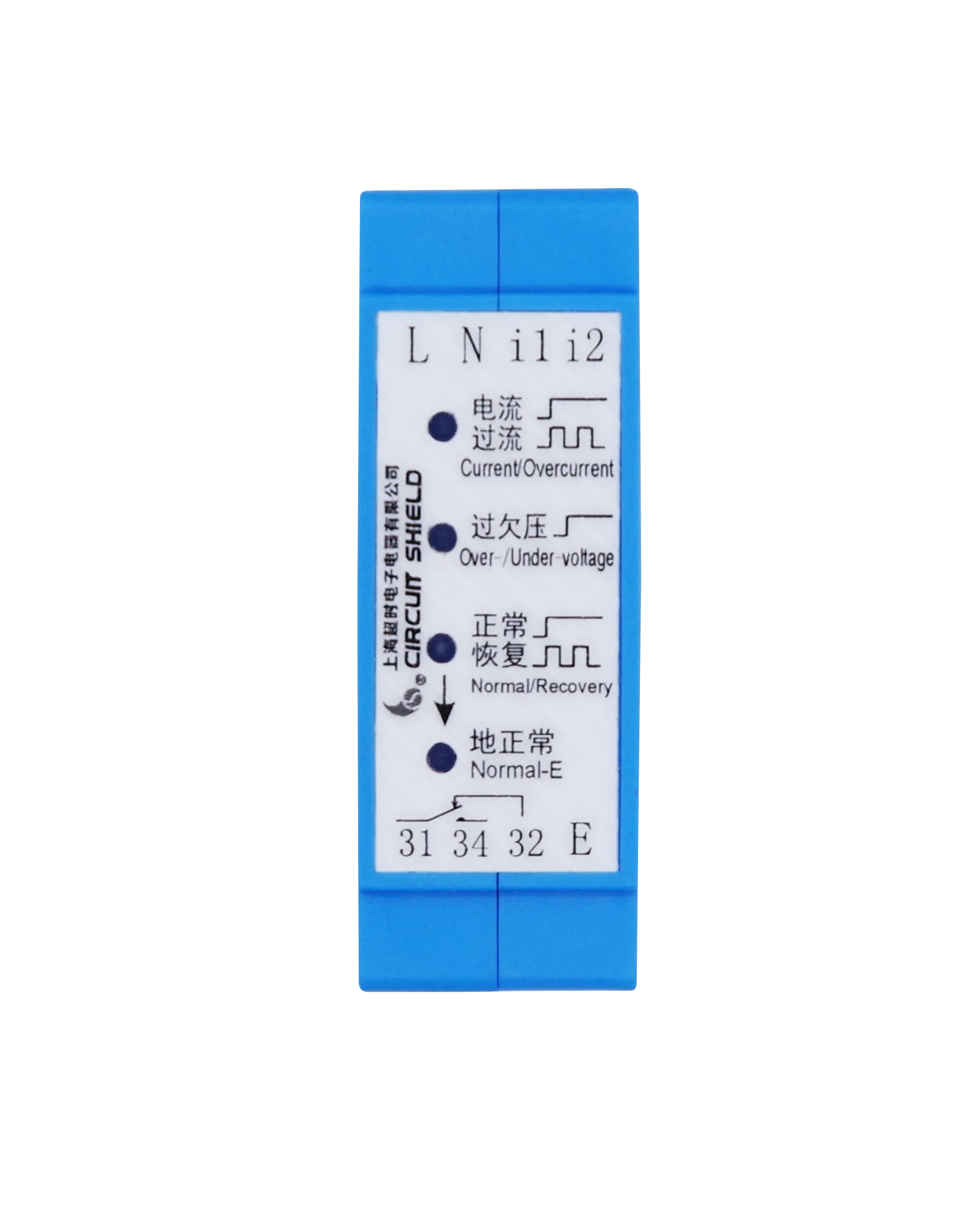 ABJ2-77W single-phase three-wire AC current and voltage protector circuit breaker tripping type