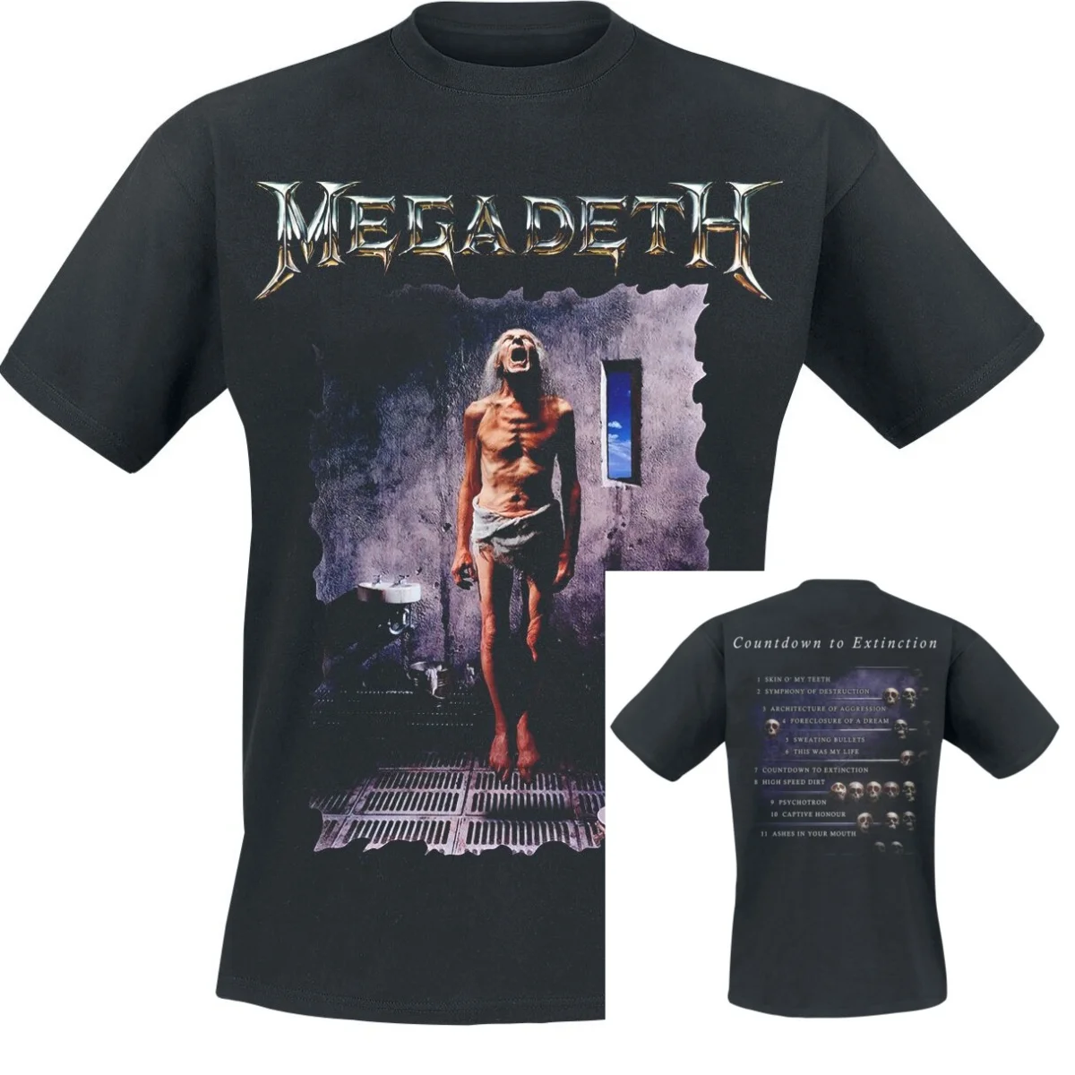 Camiseta Symphony for Destruction Megadeth para hombre y mujer