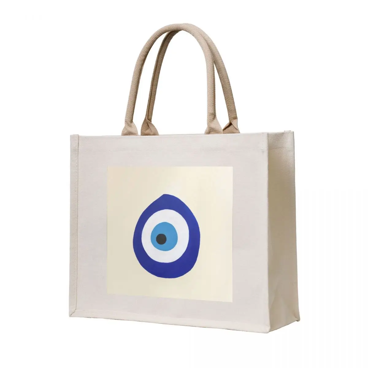 

Blue Evil Eye Tote Bag bags for women sac pour femme Shopper handbag Fabric bag