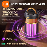 Xiaomi 3 In 1 Electric Shock Mosquito Killer Lamp Camping Light Outdoor Home Night Light USB Charging Mute Mosquito Killer Lamp