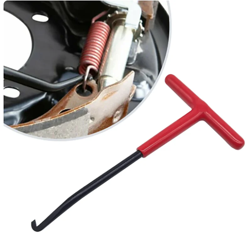 

Motorcycle Exhaust Spring Hook T Shaped Handle Exhaust Pipe Puller Installer Hooks Repair Tool for Springs Removal