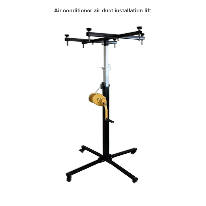 

2.5M/3M/3.5M/4M air conditioner air duct installation lift 220v electric/manual hanging cabinet wall cabinet installation tool