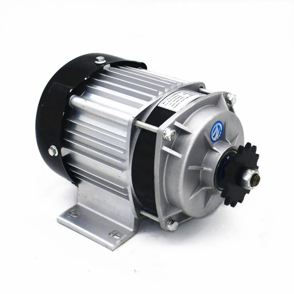 350W 500W 600W 36V / 48V / 60V magnete permanente DC riduttore Brushless Mid Motor BM1418 triciclo elettrico