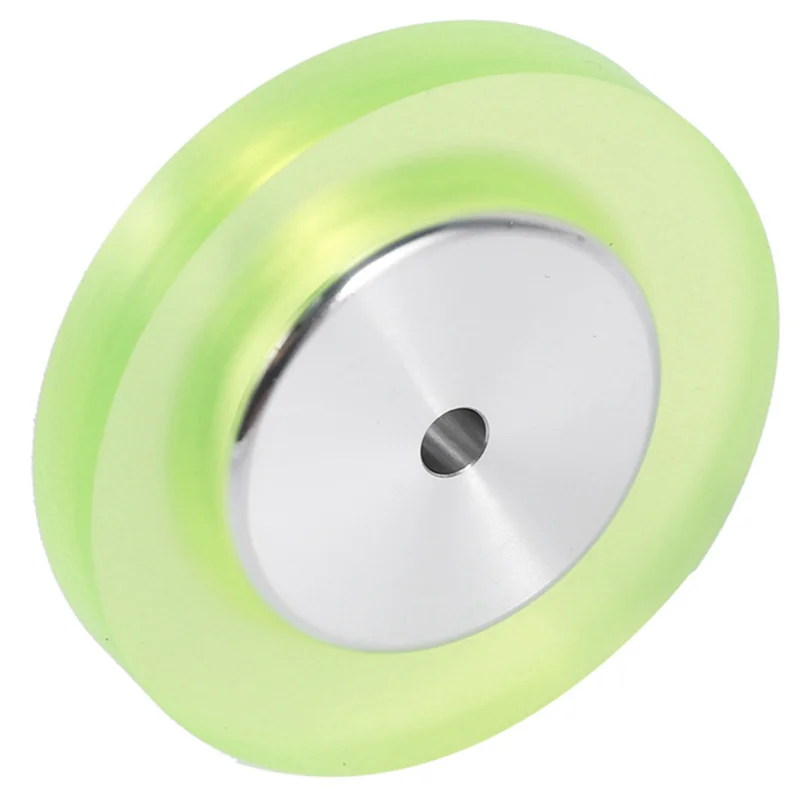 

A52T200mm Aluminum Polyurethane Industrial Encoder Wheel Measuring Wheel with Type 20mm Aluminum Encoder Mounting Bracket