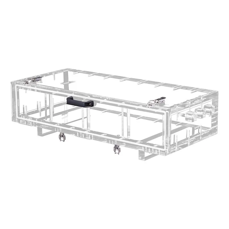 Isolation Glove Box Research Experimental Equipment High Transparency Acrylic Vacuum Box Chemical Storage Laboratory Sealing
