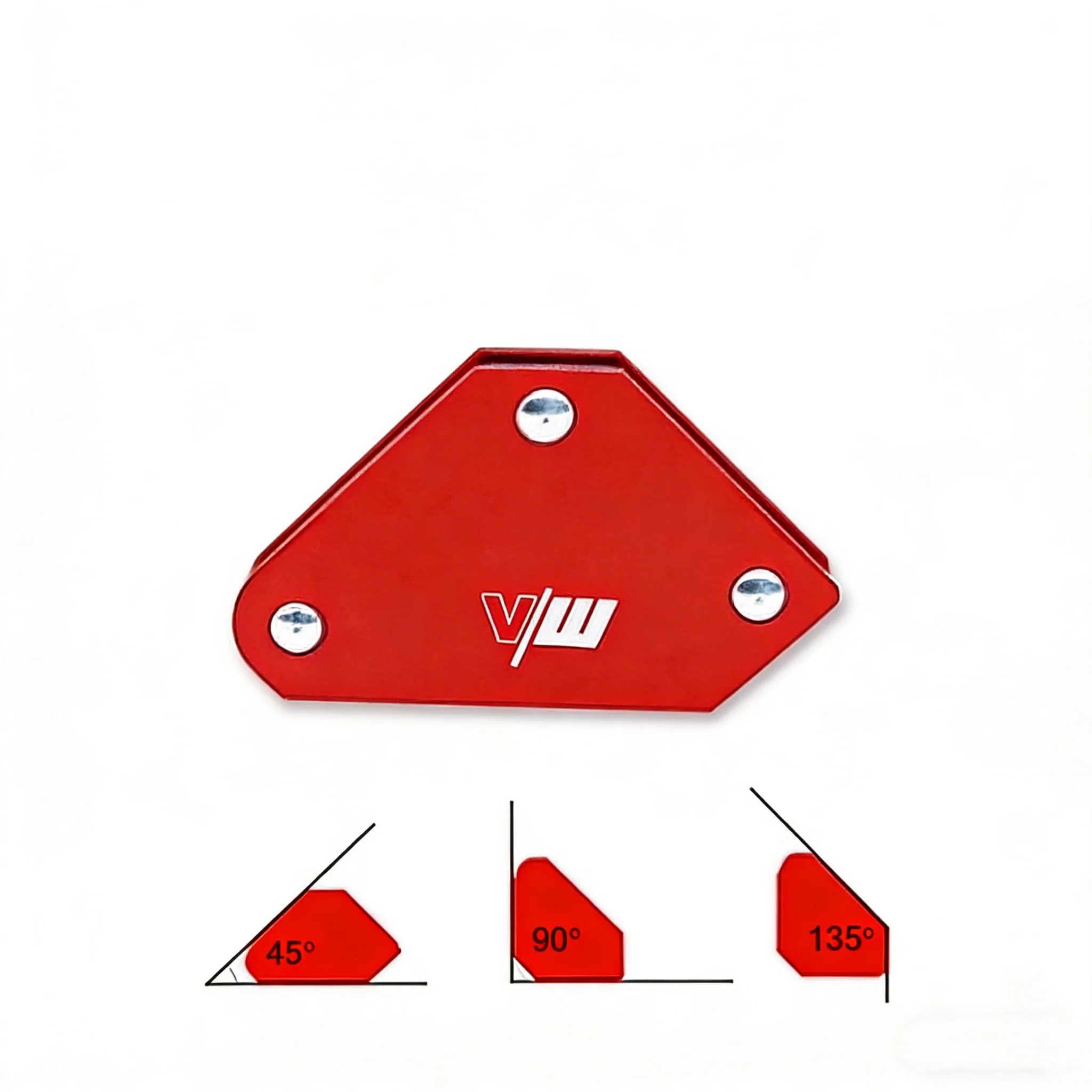 1Set Welding Magnet Holder Set Welding Positioner Multi Degree Multi Degrees Soldering Locator 45/90/135 Degrees