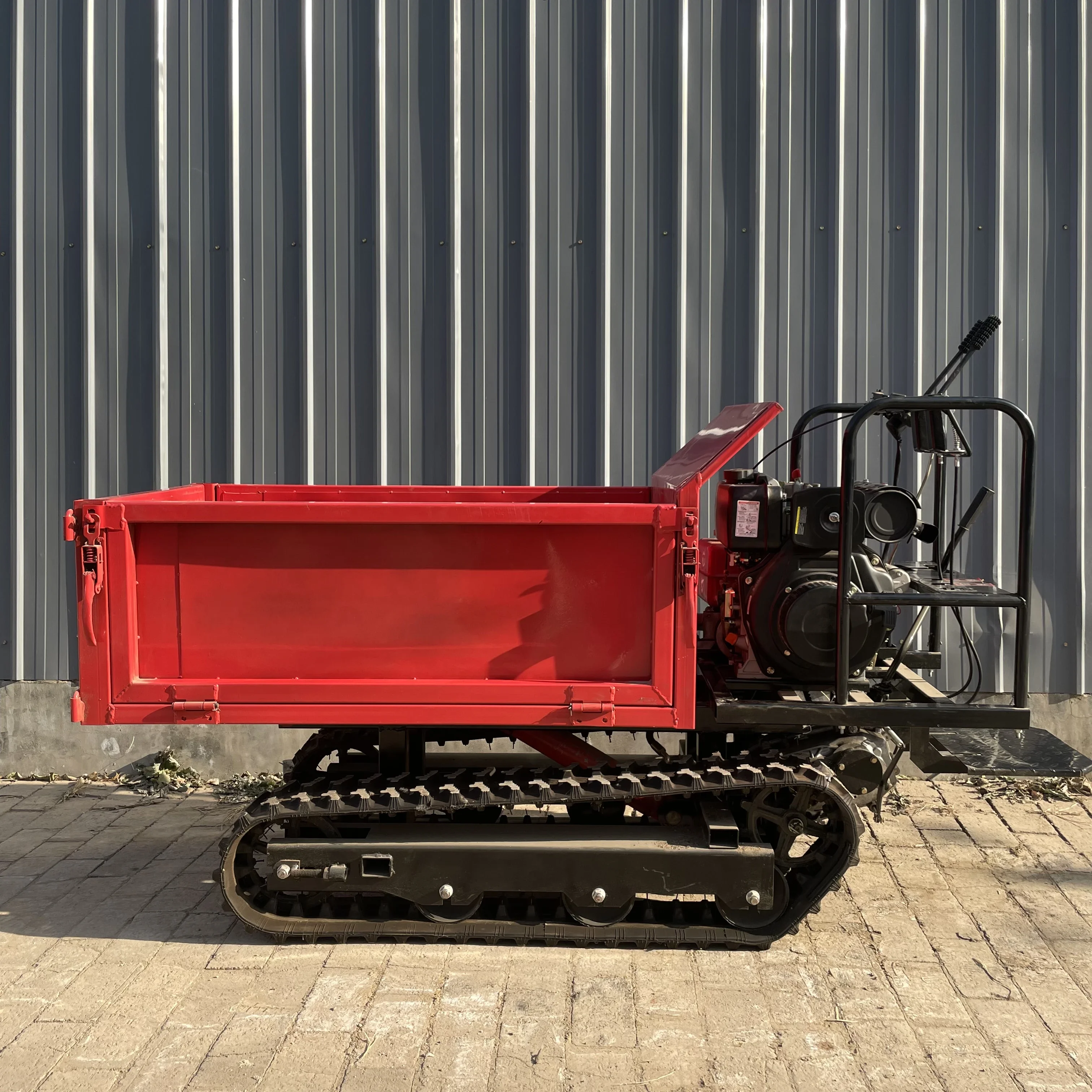 Mini Borracha Rastreado Crawler Dumper, Preço