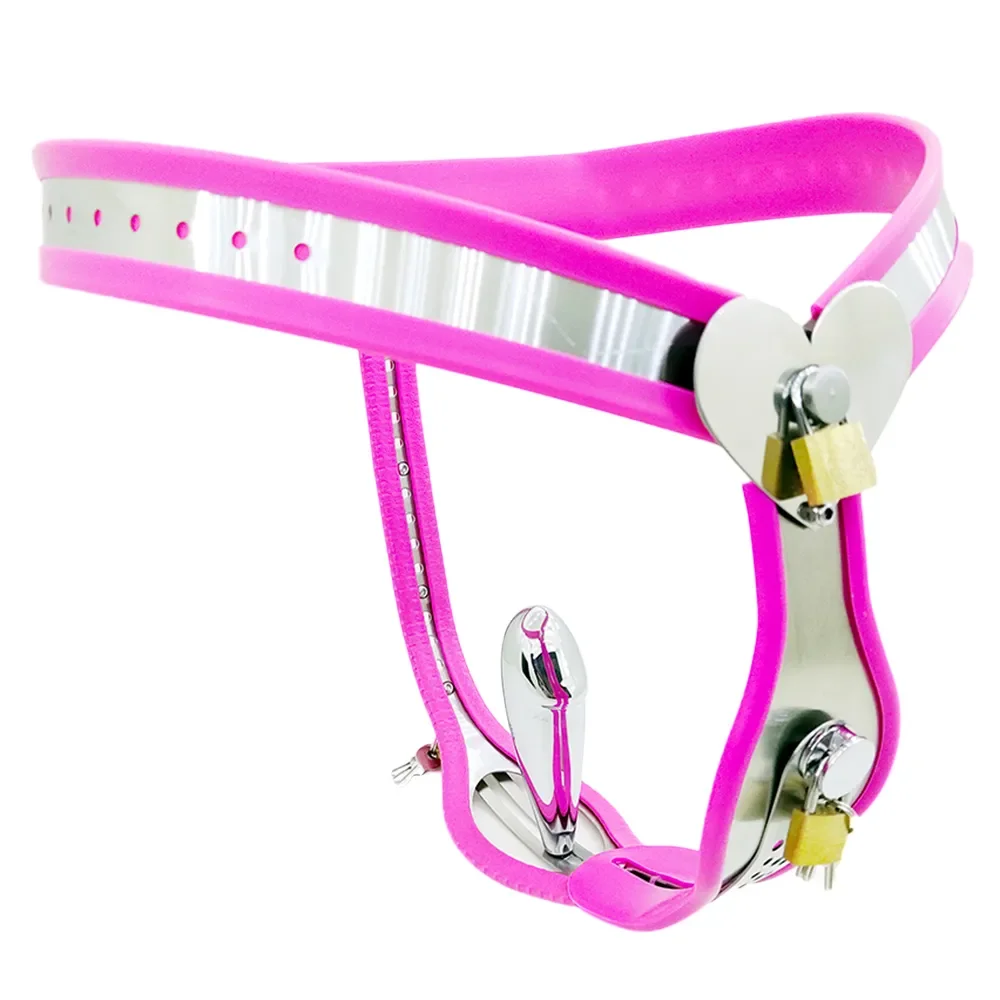 Fully Adjustable Female Chastity Belt Metal Underwear Stainless Steel Chastity Device BDSM Bondage Restraint Sex Toys For Woman