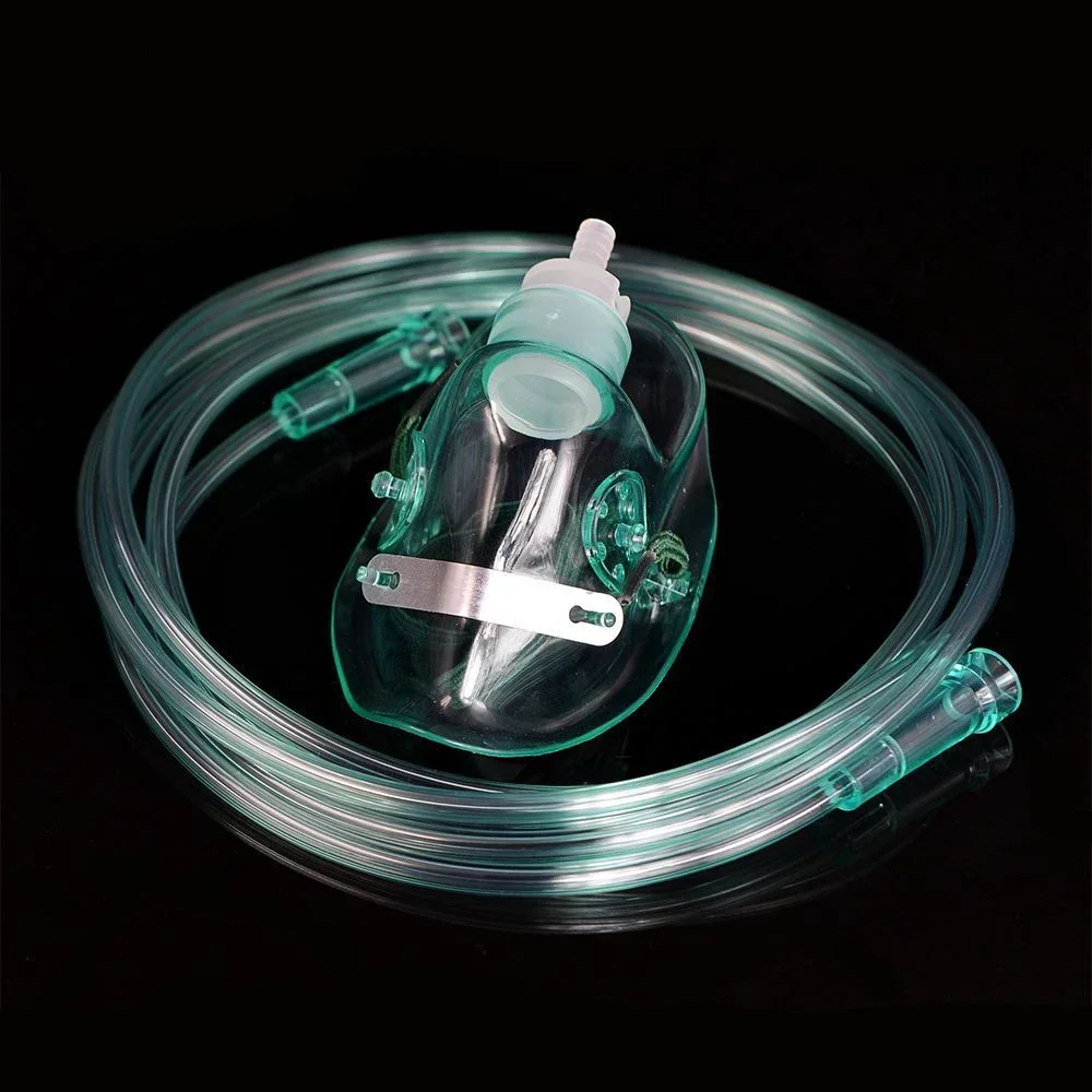 Disposable Breathing Oxygen Respirator Nebulizer Mask Cup Tube Inhaler Conduit Child Adult Hospital Clinic Health Care Vaporizer