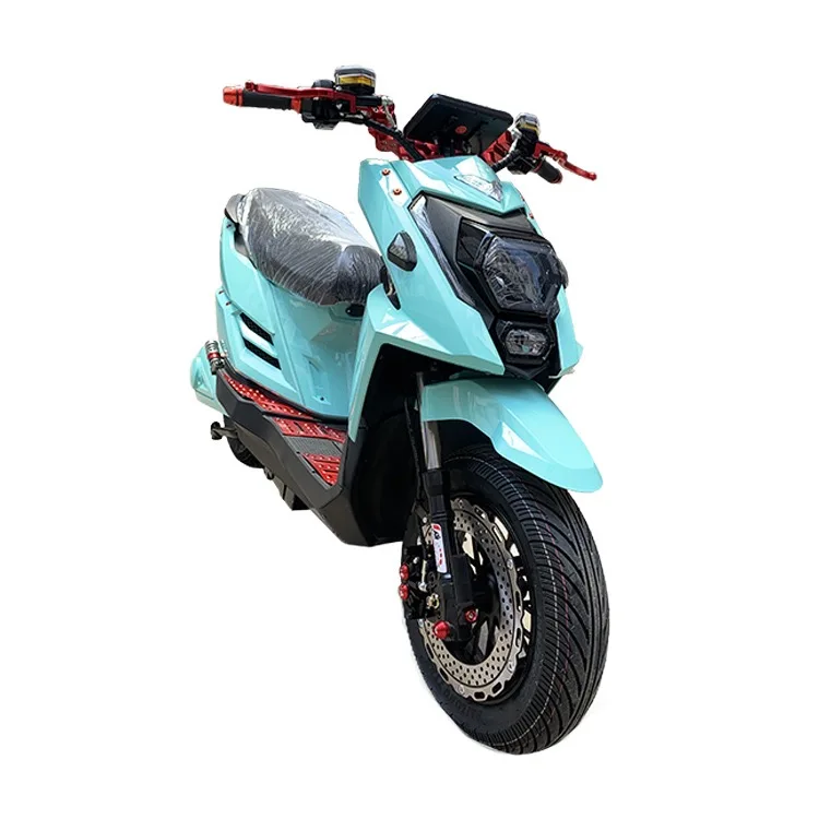 2024 High power 65km/h 1000-2000W 10inch electric mopeds front and rear double disc brakes electric motorcycles