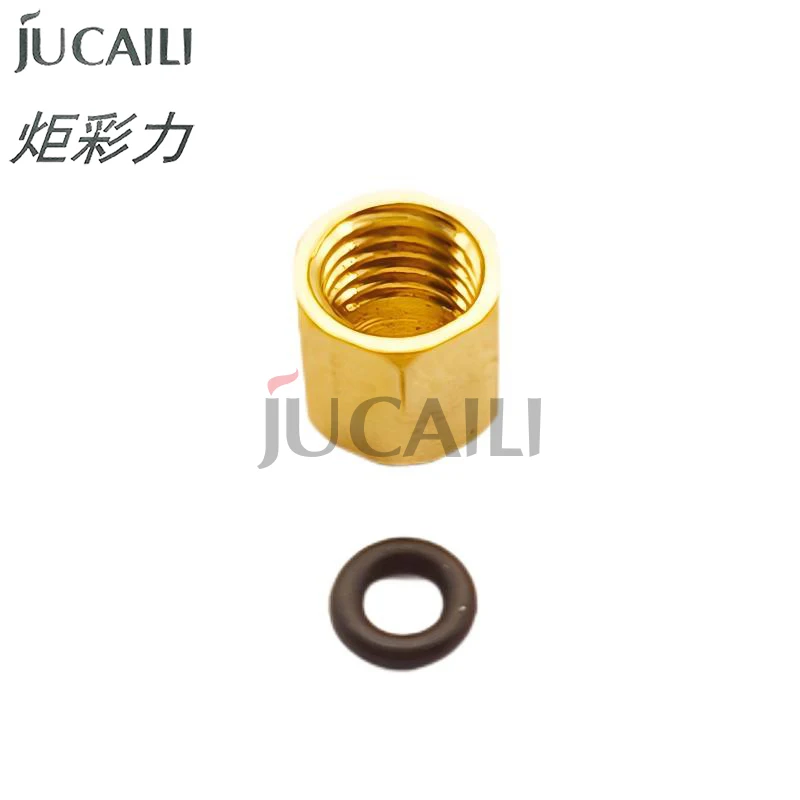 Jucaili 10pcs DX5 big ink damper connector for EPSON DX4 DX5 xp600 Mutoh Galaxy Allwin Human Xuli printer ink dumper