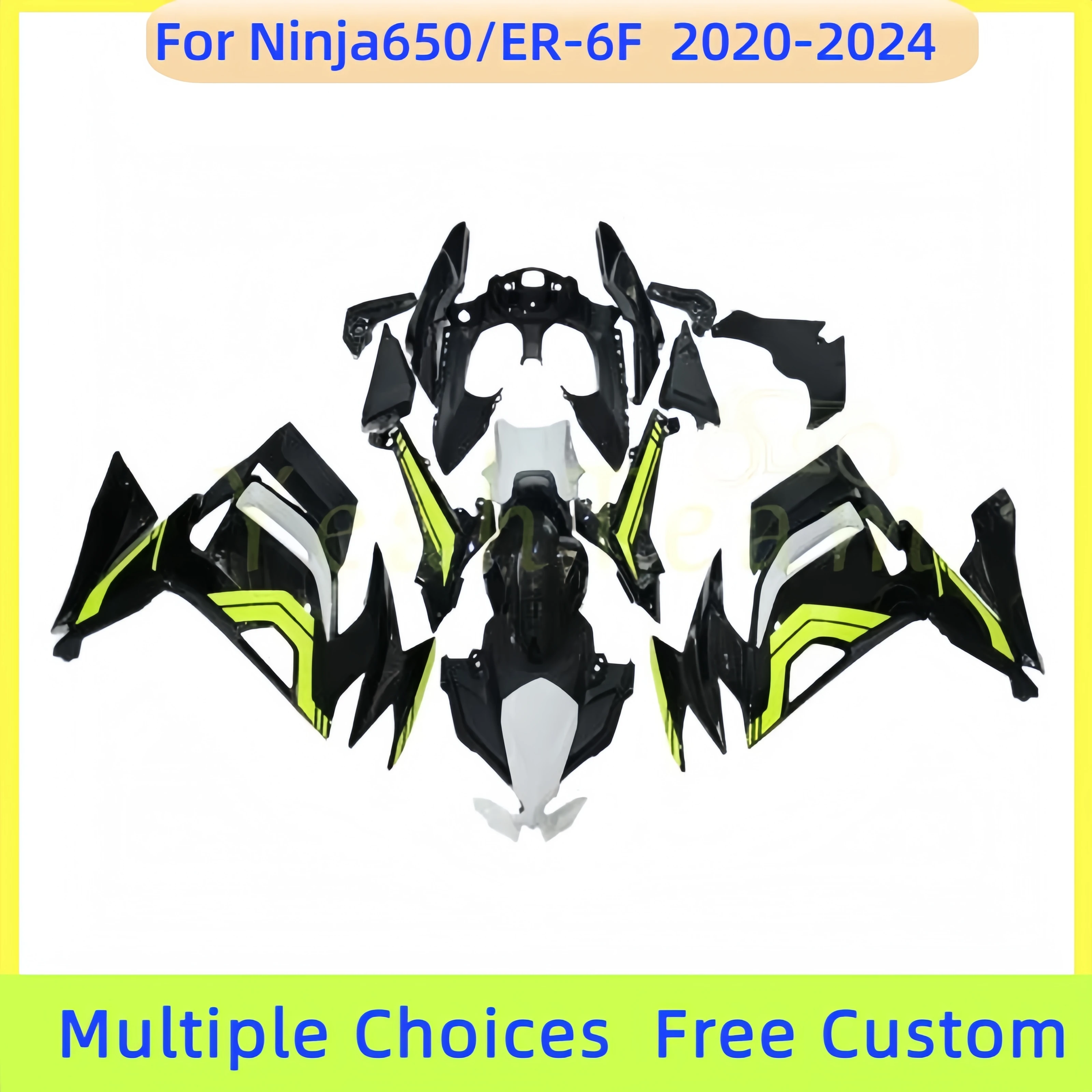 

For Kawasaki 2020 2022 2023 2024 Ninja650 Aftermarket Replace Bodywork Partr Ninja 650 ER-6F ER6F Injection Motorcycle Fairings