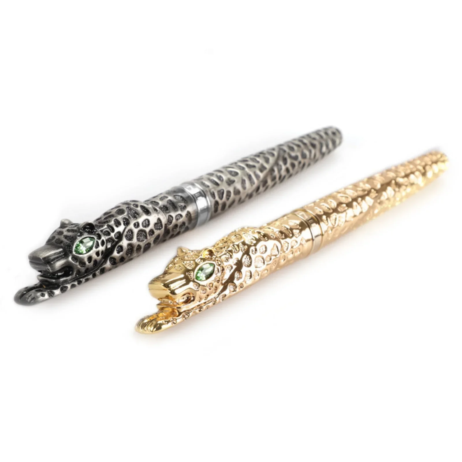 

Jinhao Leopard Fountain Pen Artistic Curved Tip Gift Calligraphy Signature Business Pen