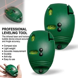 90 Degree Laser Level Red Beam Line Marker Self Leveling Measuring Tool for Wall Tile Floor Alignment Construction Use