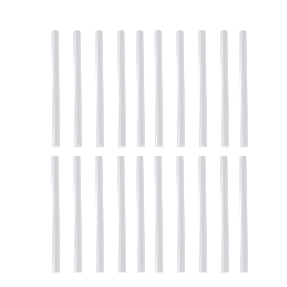 

20pcs Hot Melt Glue Sticks White Durable Lightweight Adhesive For Diy Crafts Plastics Repair Hot Melt Adhesive Rod Glue Sticks