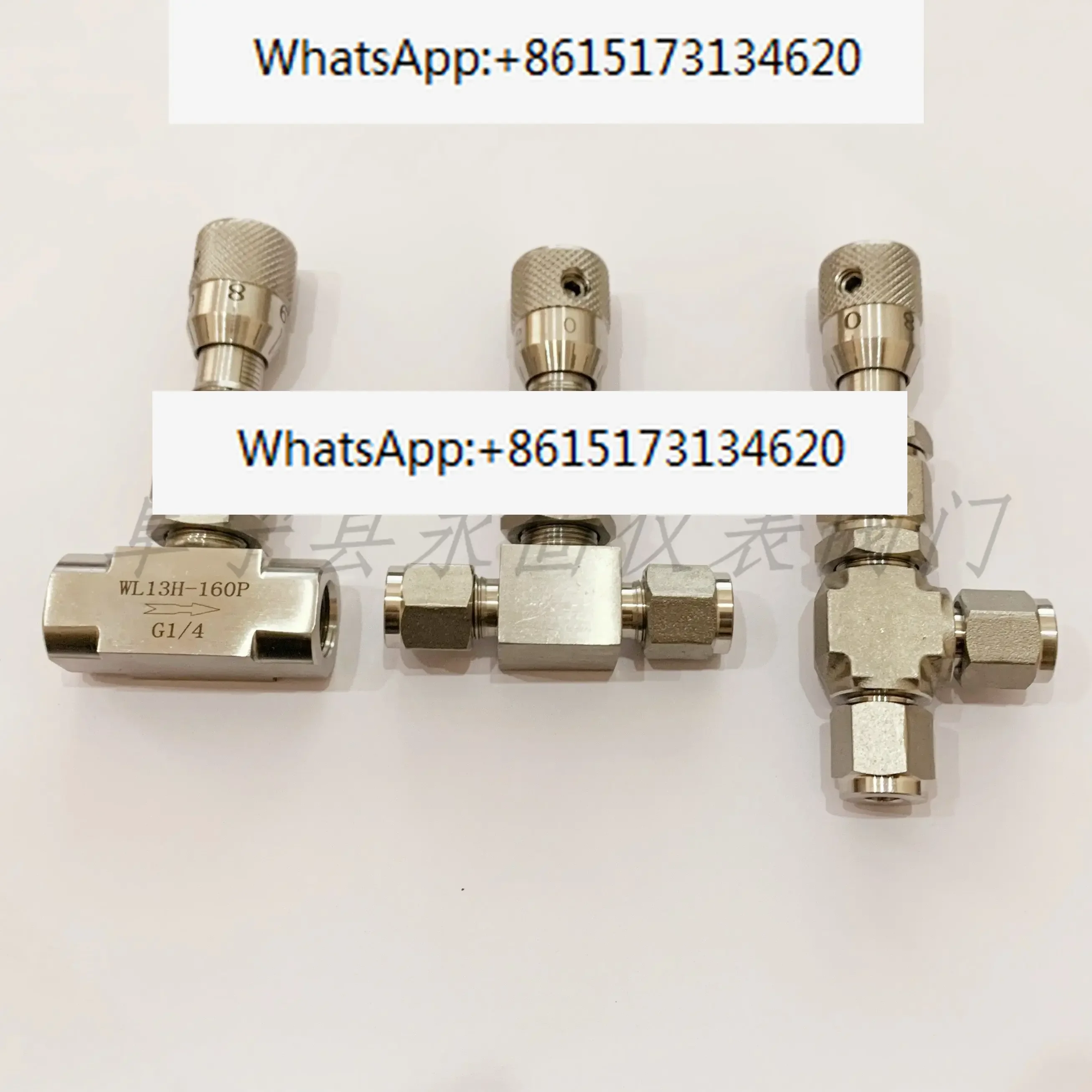 Stainless steel regulating valve scale micro regulating valve flow regulating valve WL11H-320P G1/4 G1/8