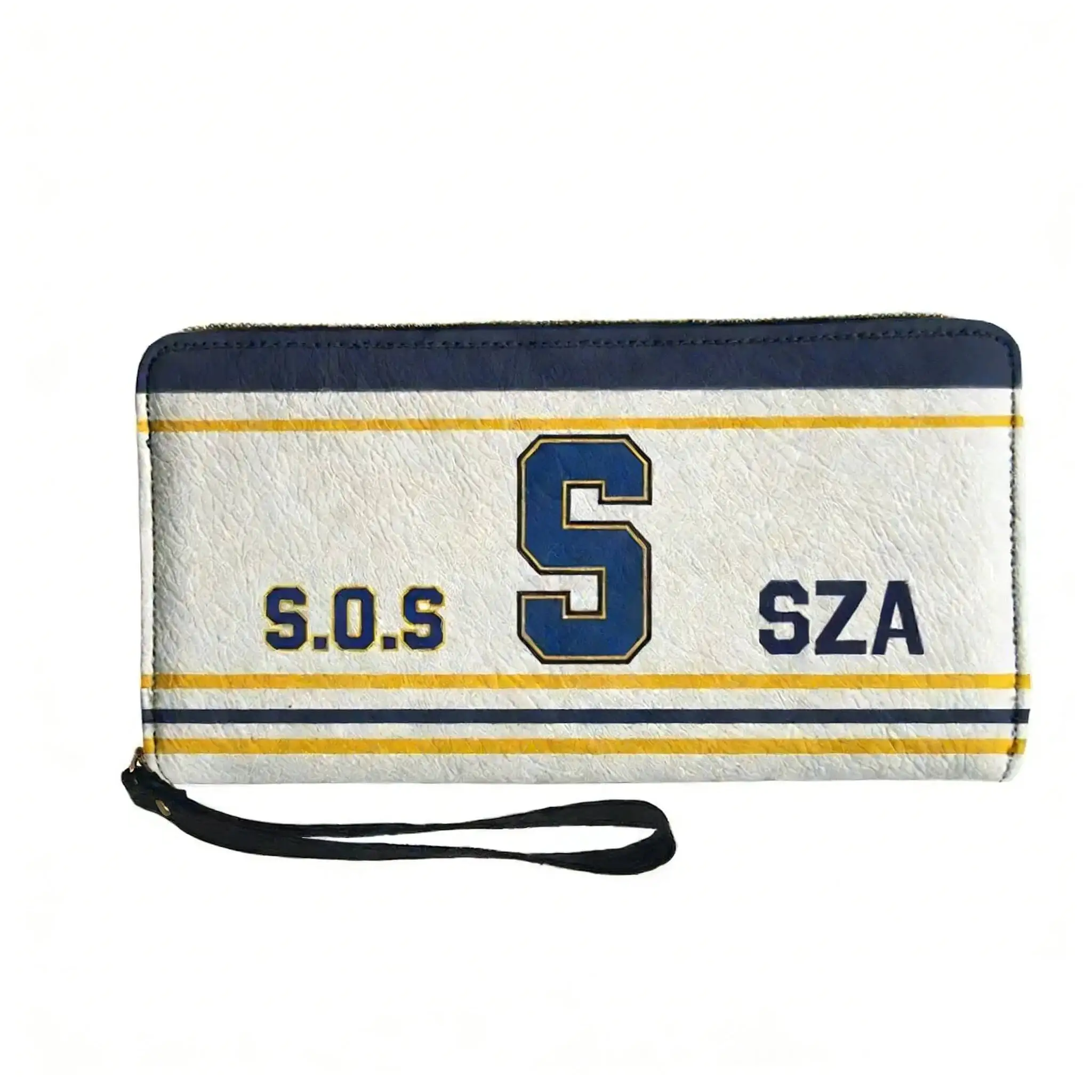 Sza American Singer SOS Kill Bill Custom Purse Mens Womens Zipper Long Wallets Double Print Portable Wallet Gift Bag