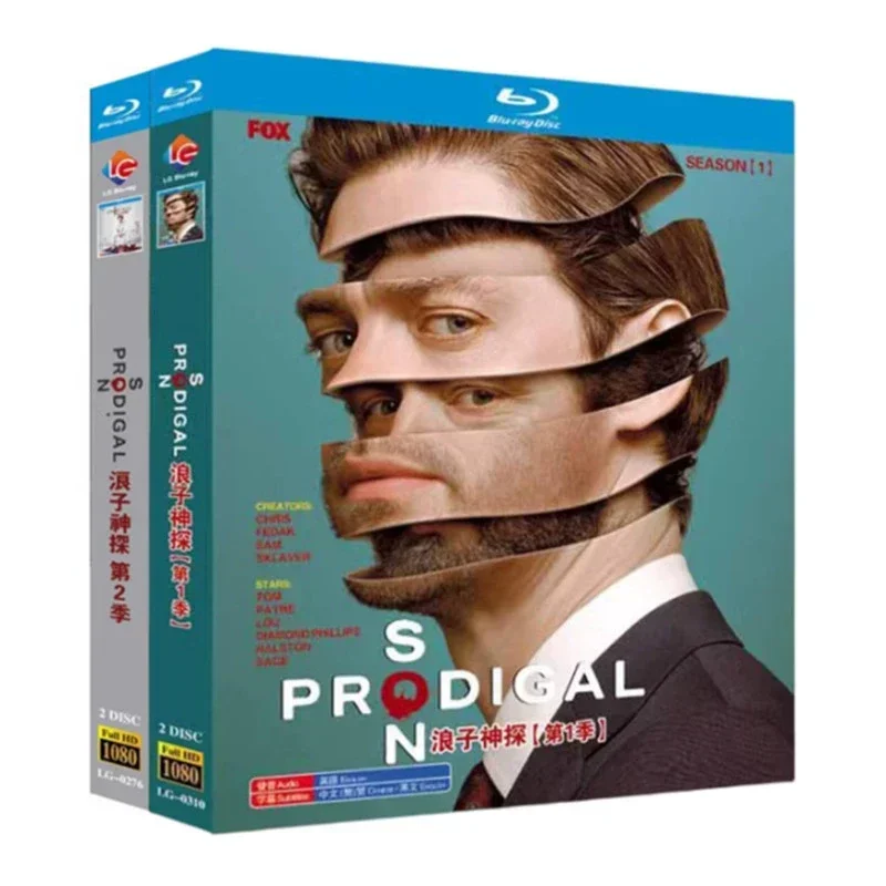 Prodigal Son Season 1-2 Blu-ray Disc DVD