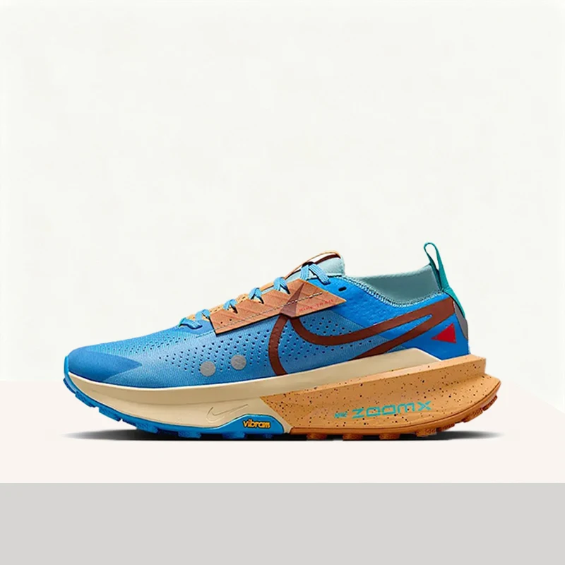 Nike Zegama Trail 2 Men's Low-Top Trail Running Shoes - Blue Comfortable, Soft, Supportive, Snug Fit, Breathable FD5190-401