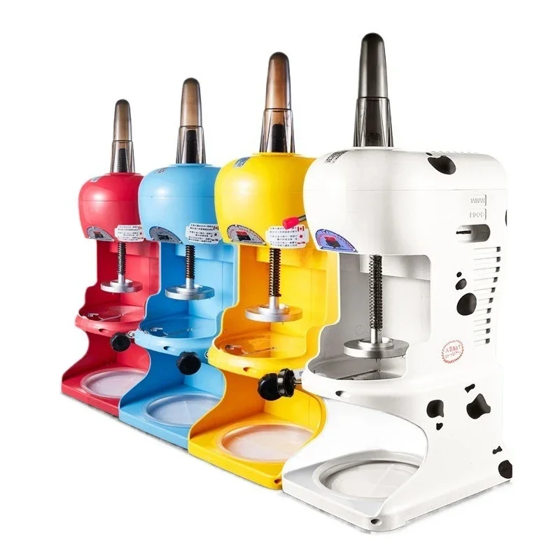 

Ice shaver, snowflake ice machine, hand-cranked semi-automatic desktop