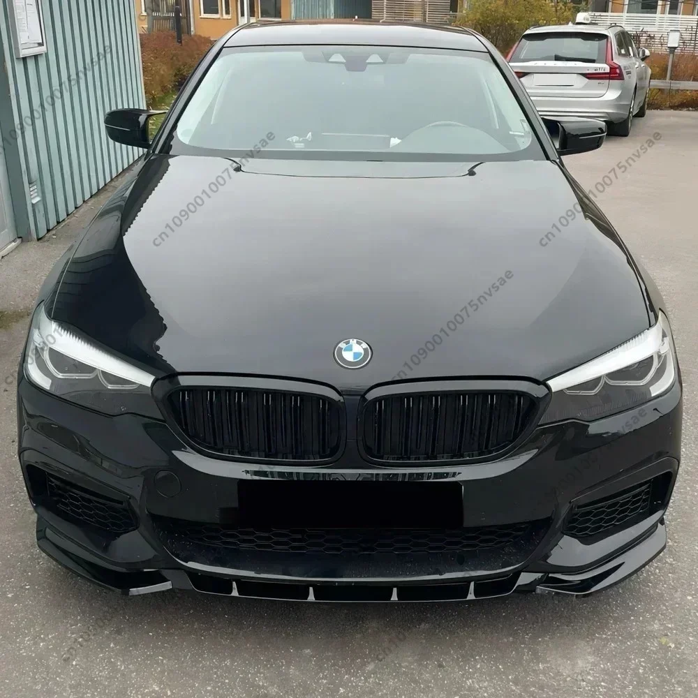 For BMW 5 Series G30 G31 520i 530i 540i M-Sport 2017-2020 Car Front Bumper Lip Spoiler Splitter Diffuser Bodykits Tuning Apron