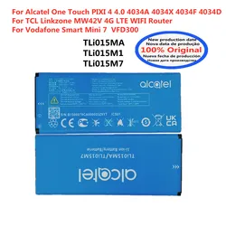 TLi015MA Tli015M7 Battery For Alcatel One Touch PIXI 4 4034A 4034X 4034D For TCL Linkzone MW42V Vodafone Smart Mini 7 VFD300