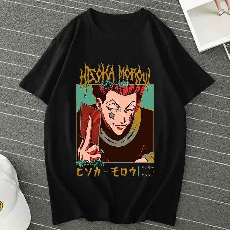 Anime Hunter X Hunter Killua Zoldyck T Shirt Men Women Fashion Harajuku Short Sleeve Crew Neck Plus Size Unisex T Shirt 70254