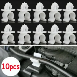 10Pcs Camper Accessories Car Fastener Hood Rod Holder Clip for Pathfinder Nissan Navara Skyline X-Trail T30  Car Interior
