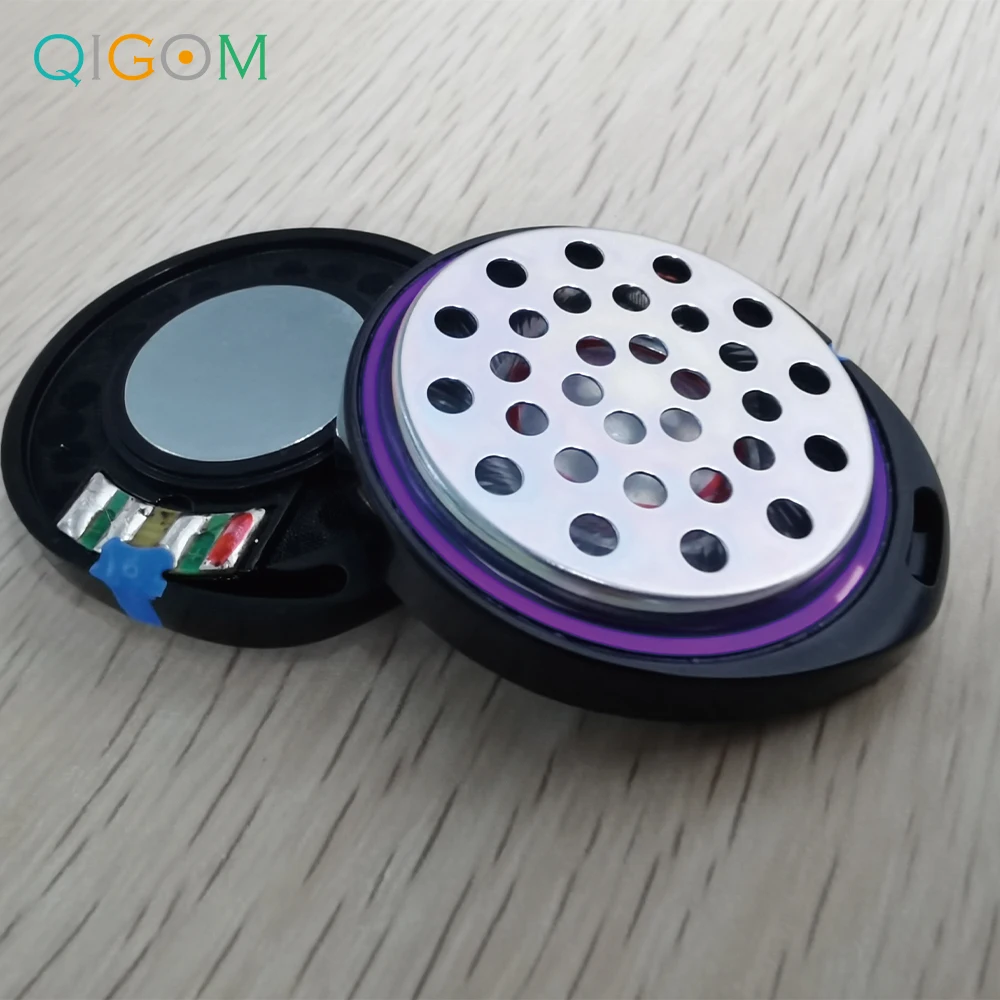 QIGOM 40MM Helmet Speaker Drivers Replacement For Vimoto v9s,Sana,Caduo,LEXIN DIY Update