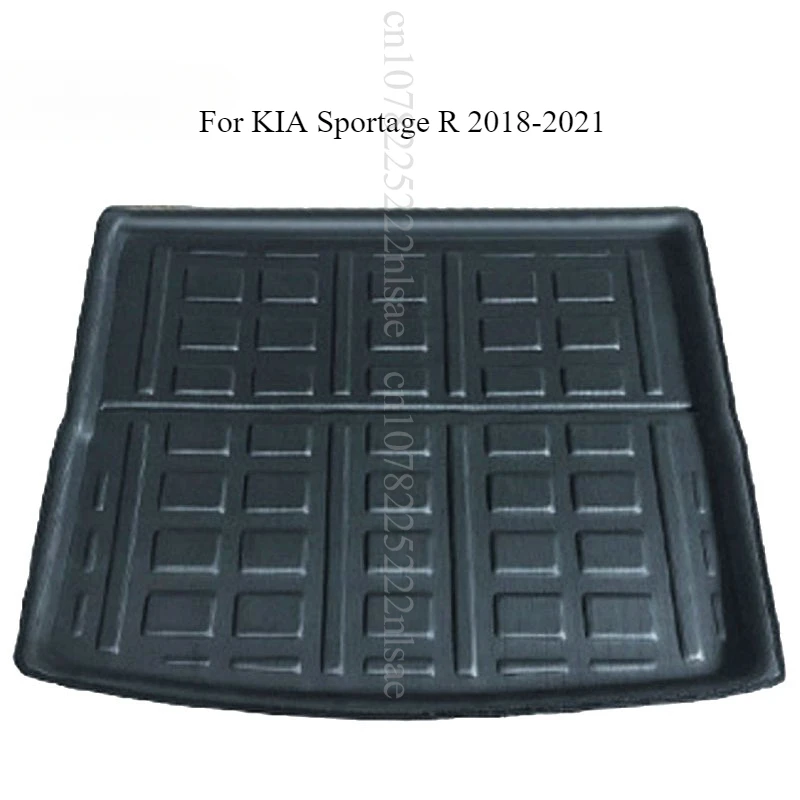 

Car Trunk Mats Anti Slip Tail Pad Black Luggage Mats Automotive Parts for KIA Sportage R 2018-2021 Cargo Liner Accessories