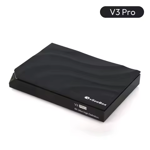 Vseebox V3 Pro Streaming TV Box 8K 4G+64G with Voice Control Easy to setup (2024 Hot Premium Edition)