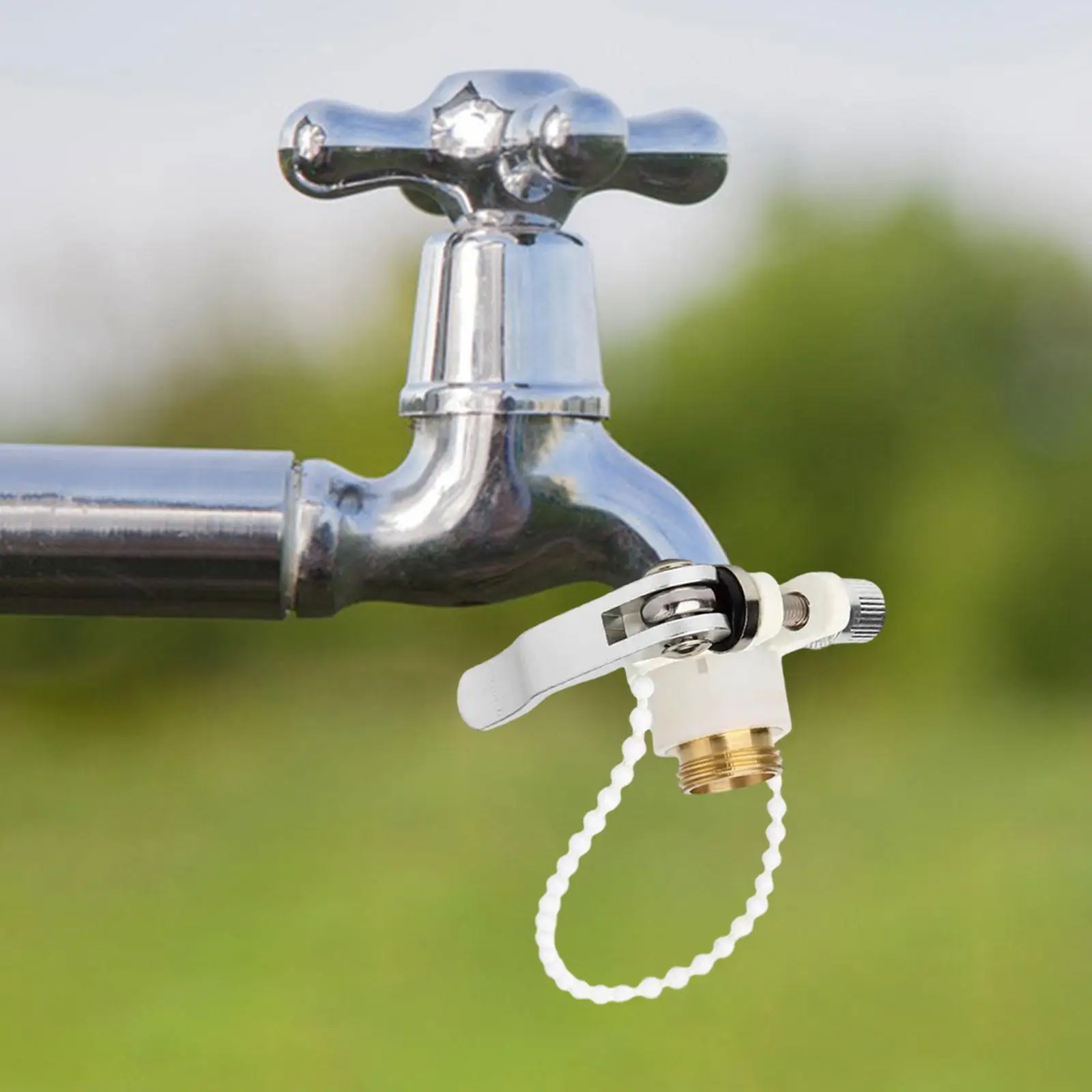 

Профессиональные прочные соединители для садовых шлангов, адаптер для подключения к кранам 15 мм/20 мм (1/2 дюйма) для ежедневного использования в саду и на кухне